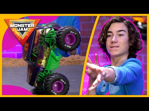 Monster Truck Stunts & Dunk Tank DUEL 🔥🎯 Monster Jam Revved Up Recaps 9 & 10 - Kids Action Toy Play