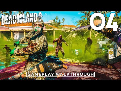 Dead island 2 Walkthrough Gameplay Part 4 (CO-OP)  - [PS5] - No Commentary