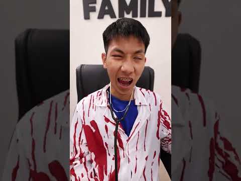 Doctor's eye fell out. #shorts #focusandfilm #prank #prank brother #prank sister