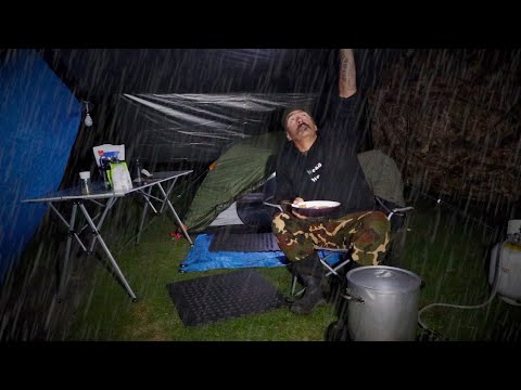 WEKA 2 Tent Tarp Rain Wind - Backyard Camp - Pork & Watercress Boil Up