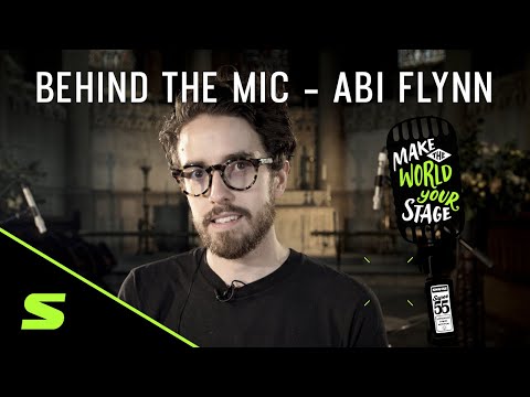 Behind The Mic | How We Recorded Abi Flynn's Performance for Make The World Your Stage