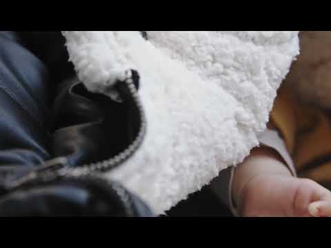 Elodie Details - universalus miegmaišis vaikiškam vežimėliui | Wool Pure Khaki video