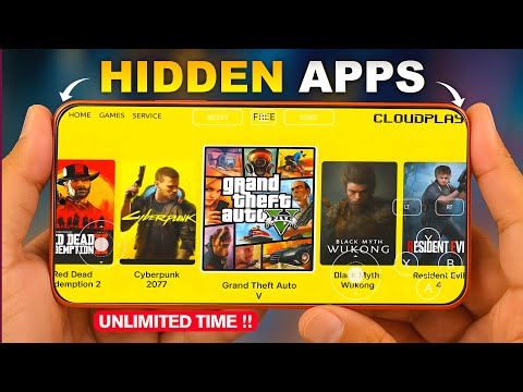 🤯Top 3 *HIDDEN* Cloud Gaming Emulators to Play AAA Games Unlimited Time | Android & PC 2025🔥