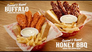 Dairy Queen Sauced & Tossed Chicken Strip Country Baskets