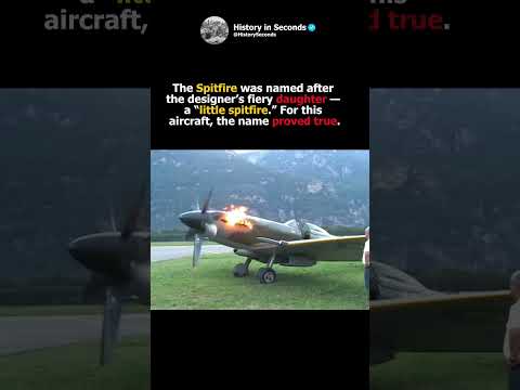The Spitfire Named After a Fiery Girl #shorts