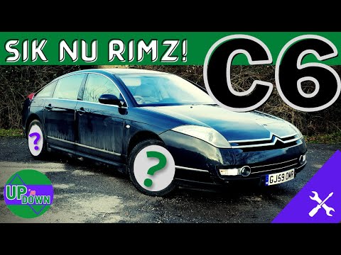 Cheap Citroën C6 Project 5:  Gearbox theory and YOU WON'T BELIEVE my SWEET new BLING rims!!!