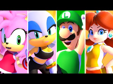 Mario & Sonic at the Olympic Games Tokyo 2020 - All New Record Animations Sport Climbing