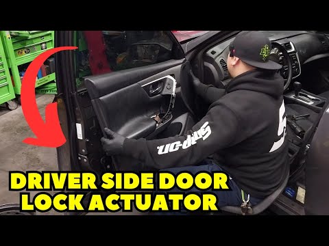 Nissan door lock Actuator/Handle replacement