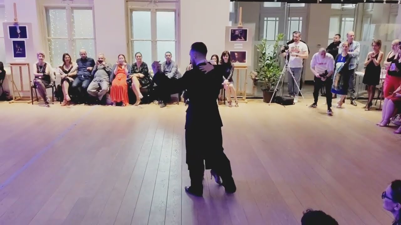 Sueño de Tango Niš, Milonga Gran Sueño, 13.1.2023, performance by Sophie Sperling & Csongor Kicsi 1