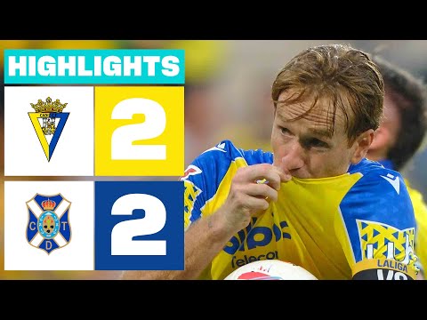 CÁDIZ CF 2 - 2 CD TENERIFE | HIGHLIGHTS LALIGA HYPERMOTION