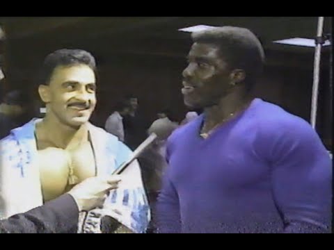 Samir Bannout and Robby Robinson Guest Posing