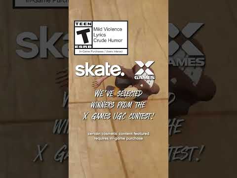 We’ve selected winners for our @skate x @XGames UGC contest!