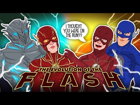 The Evolution Of The Flash (ANIMATED)