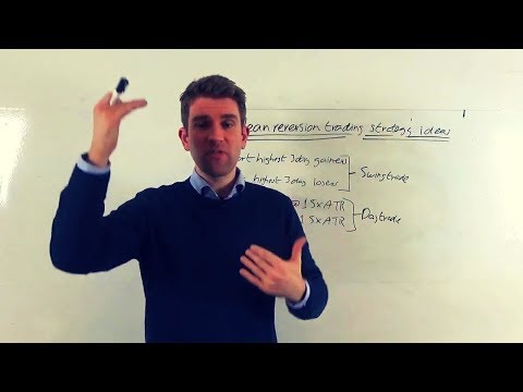 Mean Reversion Trading Strategy Ideas 👍 Video