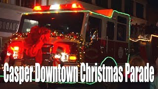 Casper Downtown Christmas Parade - Vlogging Wyoming 23