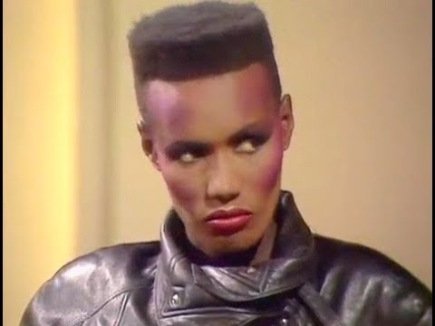 Grace Jones — The Russell Harty Show interview + Love is the Drug