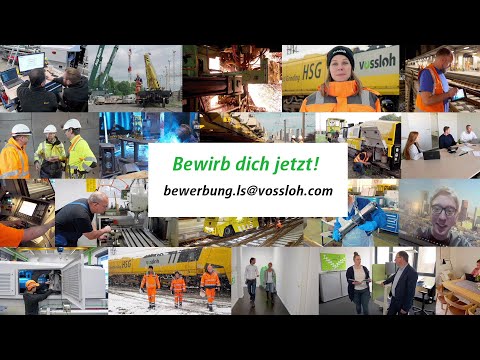 Arbeiten bei der Vossloh Rail Services GmbH