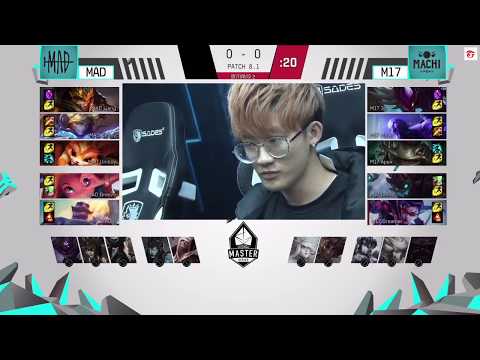 MAD vs M17 #1| League Master Series (LMS) | Spring 2018 W3D2