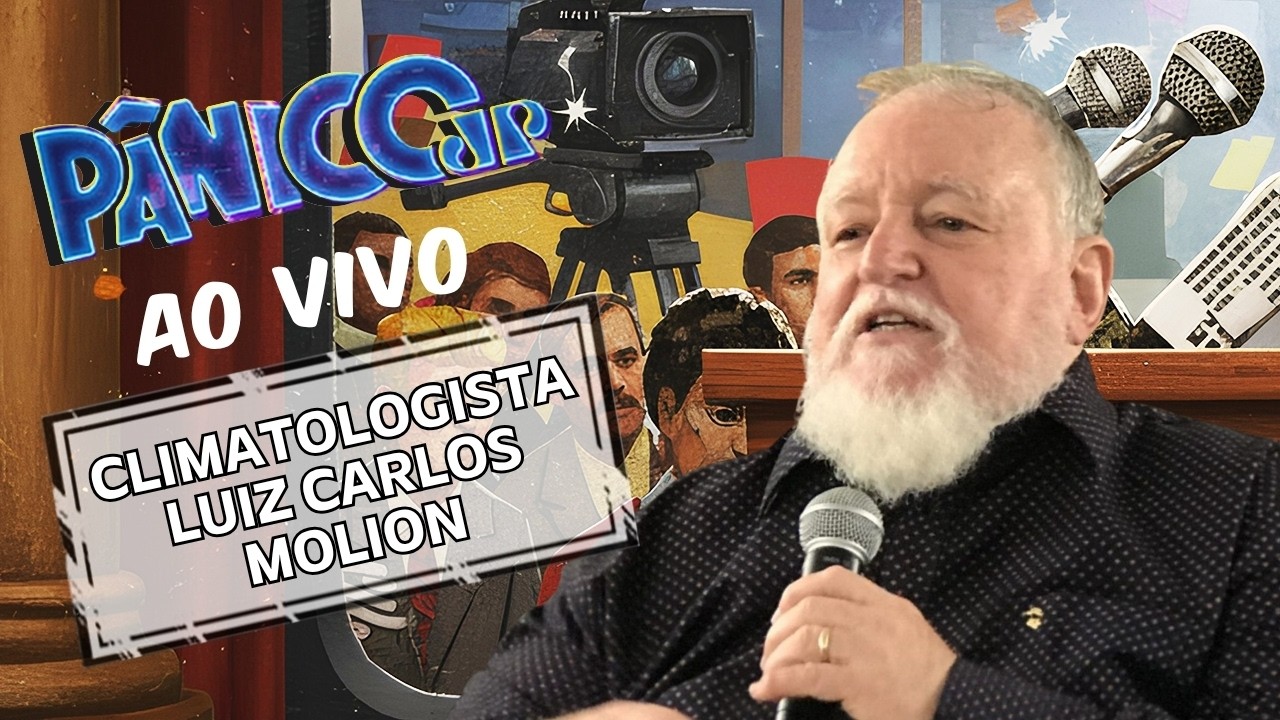 CLIMATOLOGISTA LUIZ CARLOS MOLION AO VIVO | PÂNICO - 22/06/26