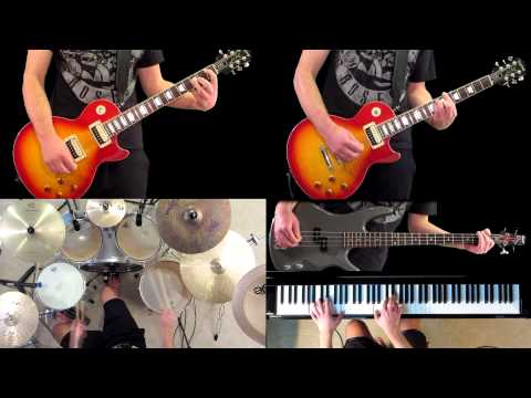 Estranged Guns N' Roses Guitar Bass Piano Drum Cover