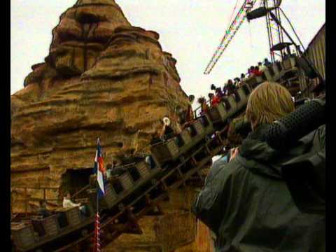 Michael Jackson rides the Michael Jackson Thrill Ride at Phantasialand