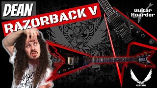 Video thumbnail for Dean Dimebag Darrell Razorback V - My Guitar Collection by Guitar Hoarder