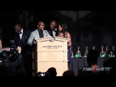 Roger Mayweather 2015 Nevada Boxing Hall Of Fame Speech- Feat Floyd Mayweather Jr.