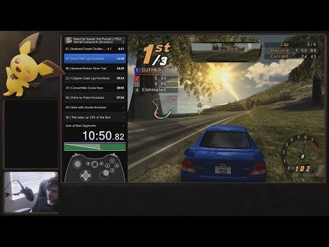 NFS: Hot Pursuit 2 (PS2) WorldChampion% - 1:40:49 (Former WR)