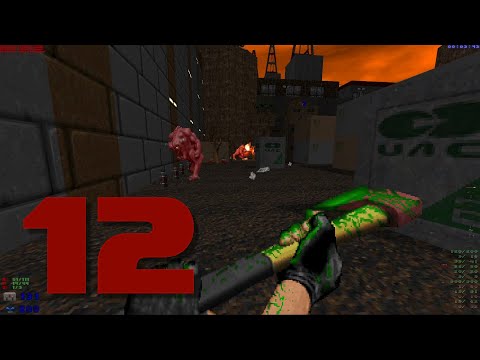 Brutal Doom Hell on Earth Starter Pack map12 hard realism with fast monsters: all kills & secrets