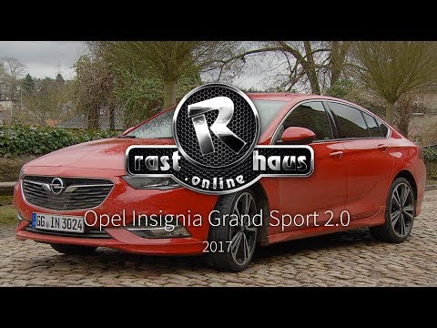 Opel Insignia Grand Sport 2.0 Test 2017