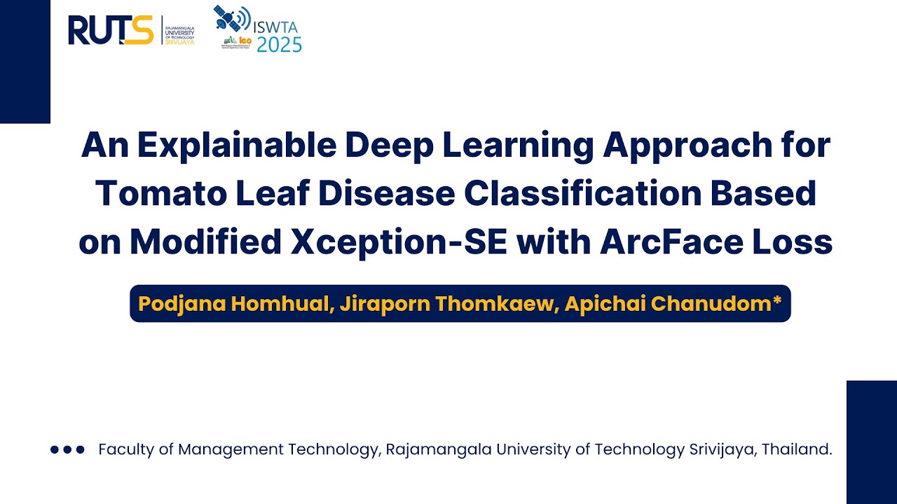 Paper ID:2025413274  Explainable Deep Learning for Tomato Leaf Disease Classification