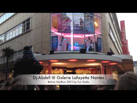 DJ Abdell - Before Starfloor 2013 @ Galeries Lafayette
