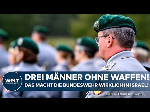 NAHOST: Bundeswehr schickt unbewaffnete Soldaten nach Israel – kein Bundestagsmandat  nöitig