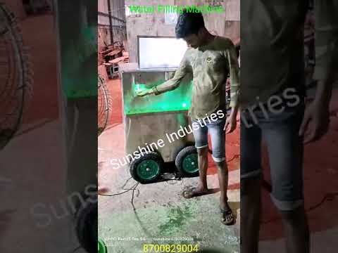 Automatic Hygienic  Water Filling Pani Puchka Machine