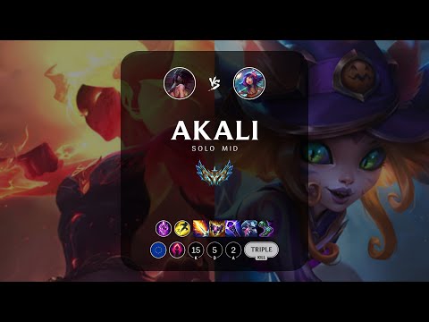 Akali Mid vs Neeko - EUW Challenger Patch 14.2