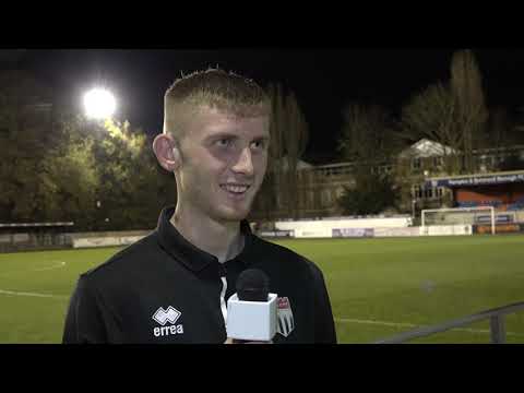 REACTION | Debutant Tom Mehew following Hampton & Richmond v Bath City 21/11/20