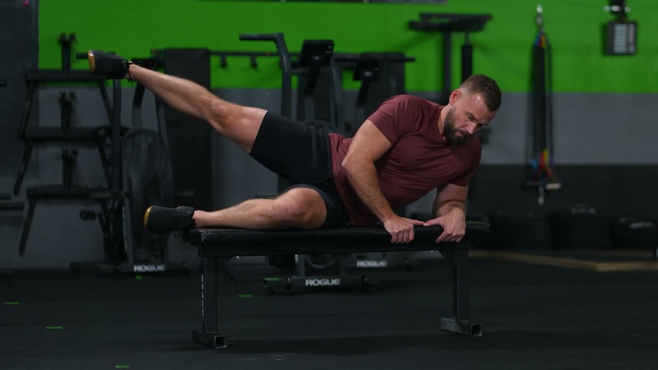 Deficit Side Lying Hip Abduction - YouTube