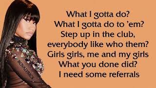 Nicki Minaj - I&#39;m Legit Tik Tok song [Verse - Lyrics]