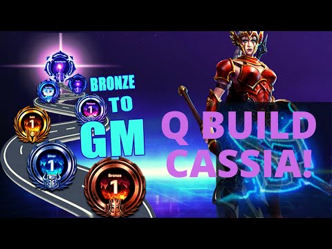 Cassia Valkyrie - Q Build Cassia! - Bronze to GM Season 3 (Diamond 3)