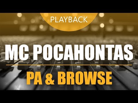 Playback Dj Tubarão ft. Mc Pocahontas - Pa & Browse