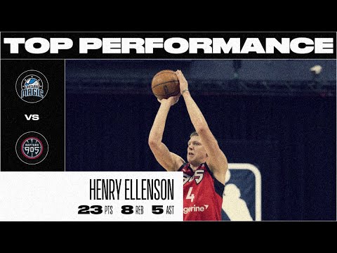 Henry Ellenson Scores 23 PTS, grabs 8 REB As Raptors 905 Clinch Top-Seed In Playoffs
