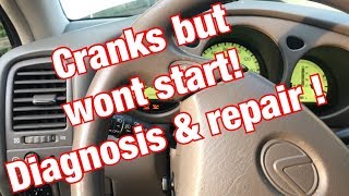 How to fix a Lexus that cranks but won’t start