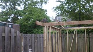 Jungen montage buitenkeuken