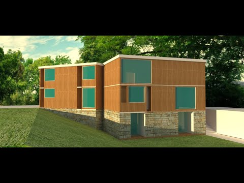 how to modeling a house in rhino