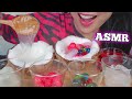 ASMR RARE NATURAL COCONUT JELLY DESSERT EATING SOUNDS LIGHT WHISPERS SAS ASMR