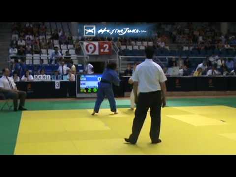 CAMPEONATO DE ESPAÑA UNIVERSITARIO 2009 FEM -57 CARMEN GARCIA (UCN) vs PAULA VILACOBA (USC)