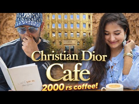 The Most Expensive Cafes In Bangkok | Christian Dior Cafe 