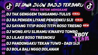 Download lagu DJ TAK GENGGEM TANGANMU TAK ELUS PIPIMU || DJ TULUS FULL ALBUM JAWA VIRAL TIKTOK TERBARU 2024 mp3