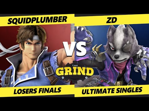 The Grind 190 Losers Finals - ZD (Wolf, Fox) Vs. Squidplumber (Richter) Smash Ultimate - SSBU
