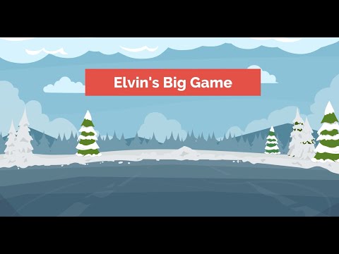 Listening Practice 4 | Elvin's Big Game | With Subtitle